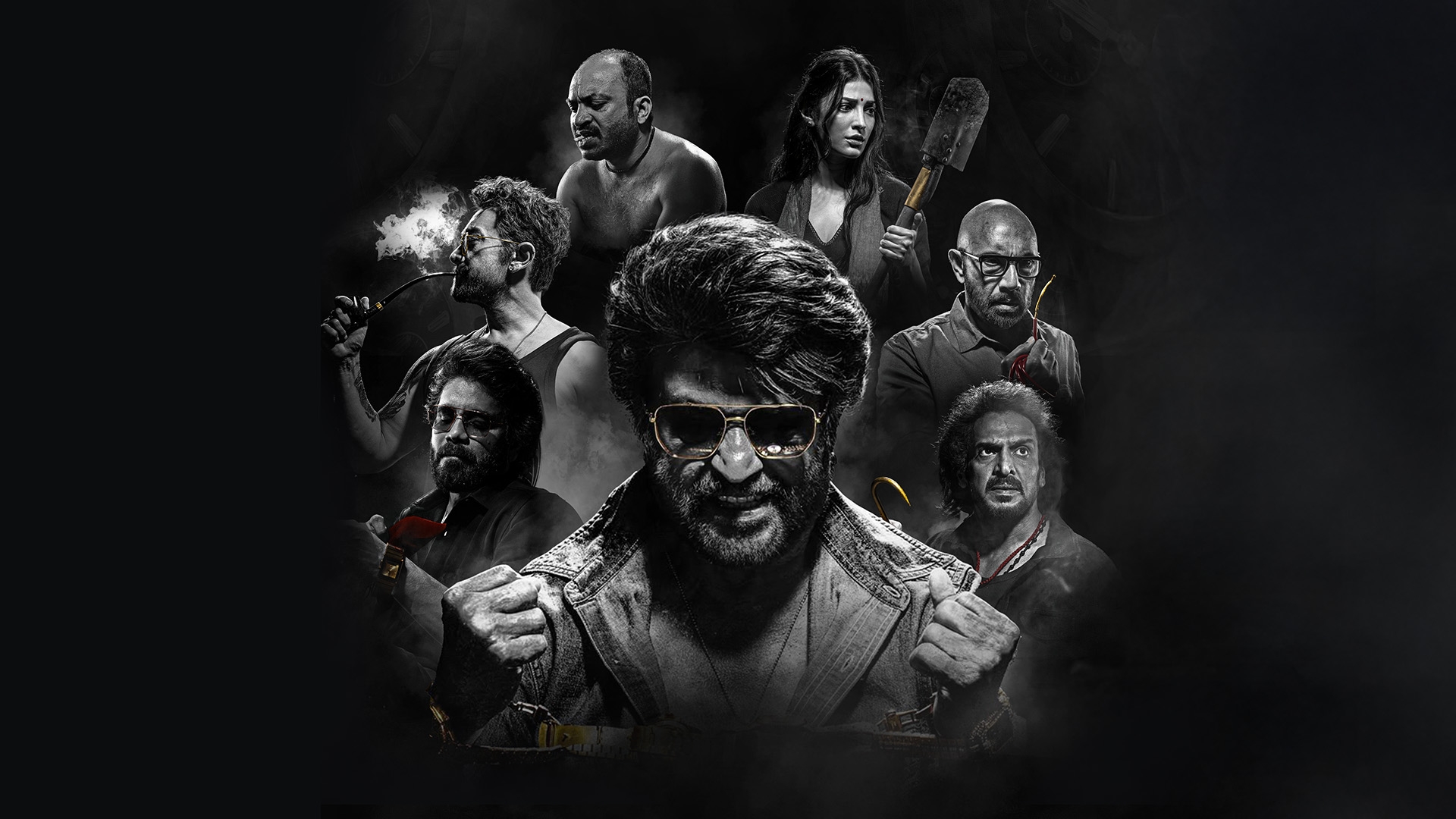 Film backdrop for Coolie (Tamil, Eng Sub)