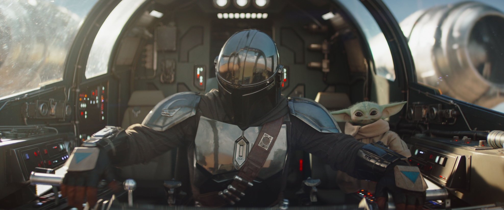 Film backdrop for Star Wars: The Mandalorian and Grogu (2D)