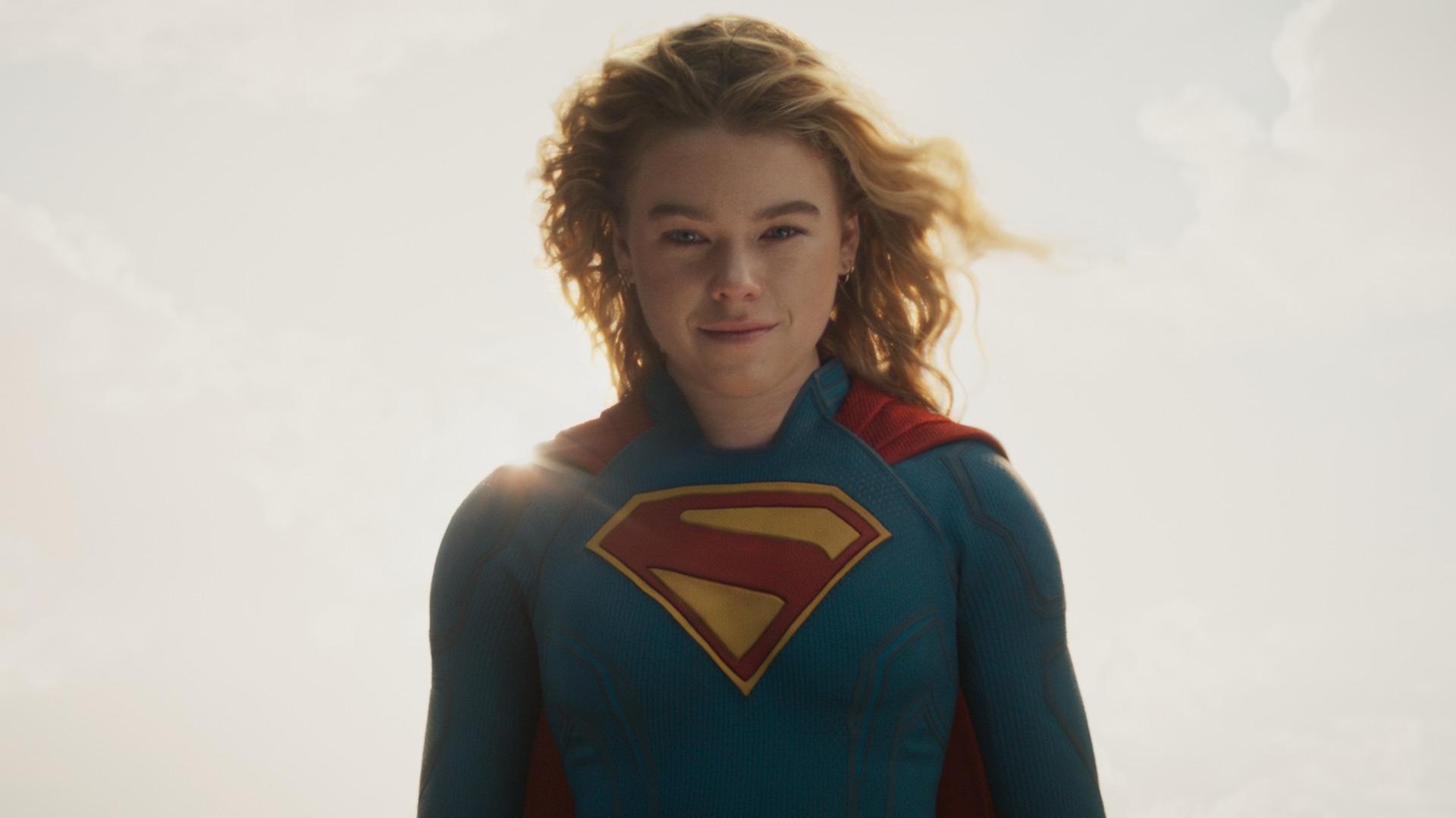 Film backdrop for Supergirl