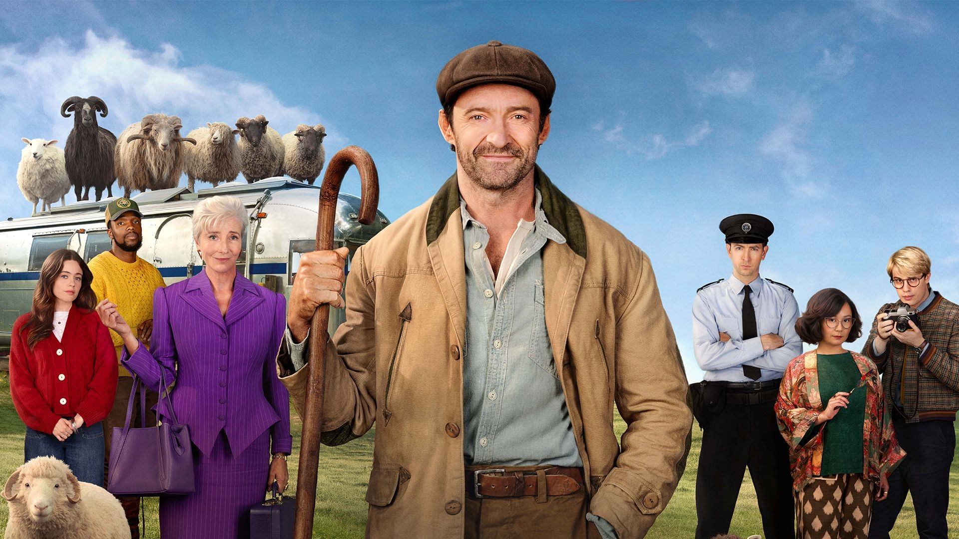 Film backdrop for The Sheep Detectives