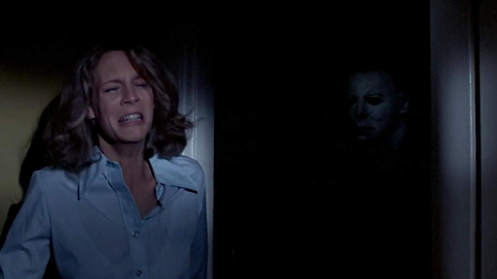 Film backdrop for John Carpenter's Halloween