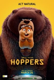 Theatrical poster for Hoppers (2D)