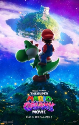 Theatrical poster for The Super Mario Galaxy Movie (2D)