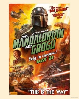 Theatrical poster for Star Wars: The Mandalorian and Grogu (2D)