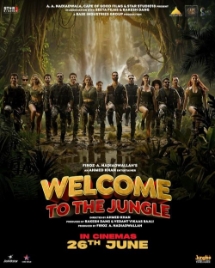 Theatrical poster for Welcome to the Jungle (Hindi, Eng Sub)