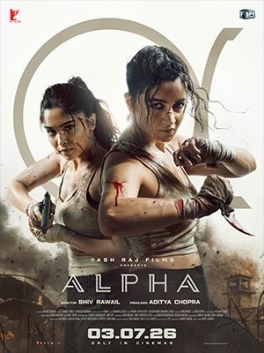 Theatrical poster for Alpha (Hindi, Eng Sub)