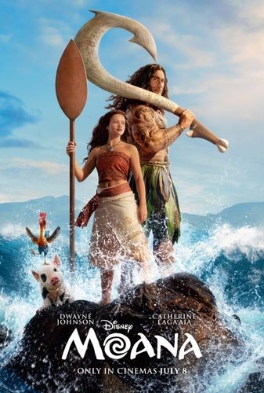 Theatrical poster for Moana (2026) (3D)
