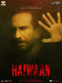 Theatrical poster for Haiwaan (Hindi, Eng Sub)