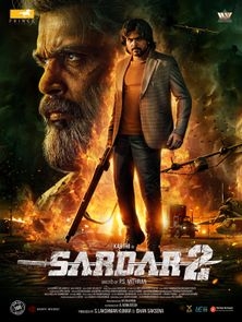 Theatrical poster for Sardar 2 (Tamil, Eng Sub)