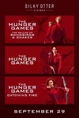 Theatrical poster for The Hunger Games Marathon Part One