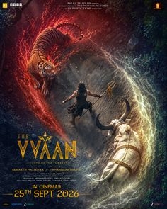 Theatrical poster for The Vvaan: Force of the Forrest (Hindi, Eng Sub)