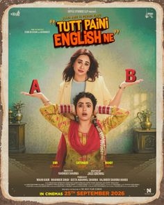Theatrical poster for Tutt Paini English Ne (Punjabi)